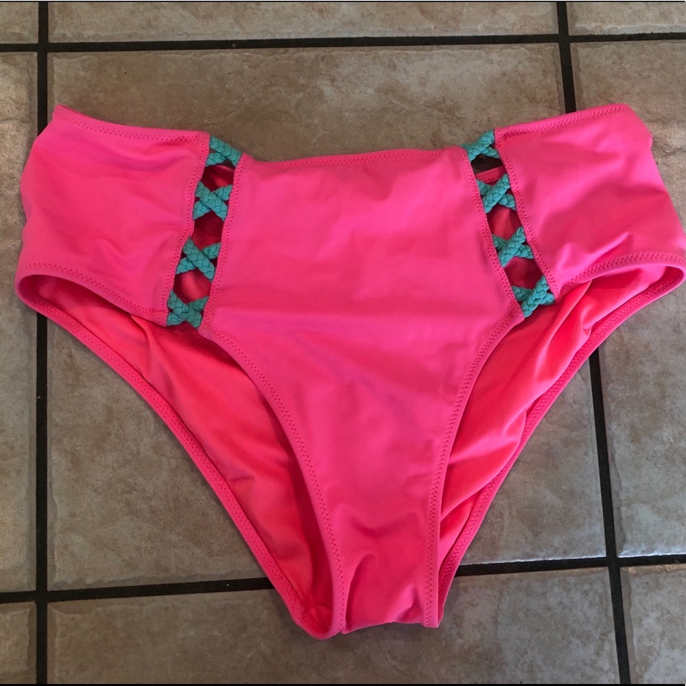 Victoria’s Secret M High-Waisted Swim Bottoms